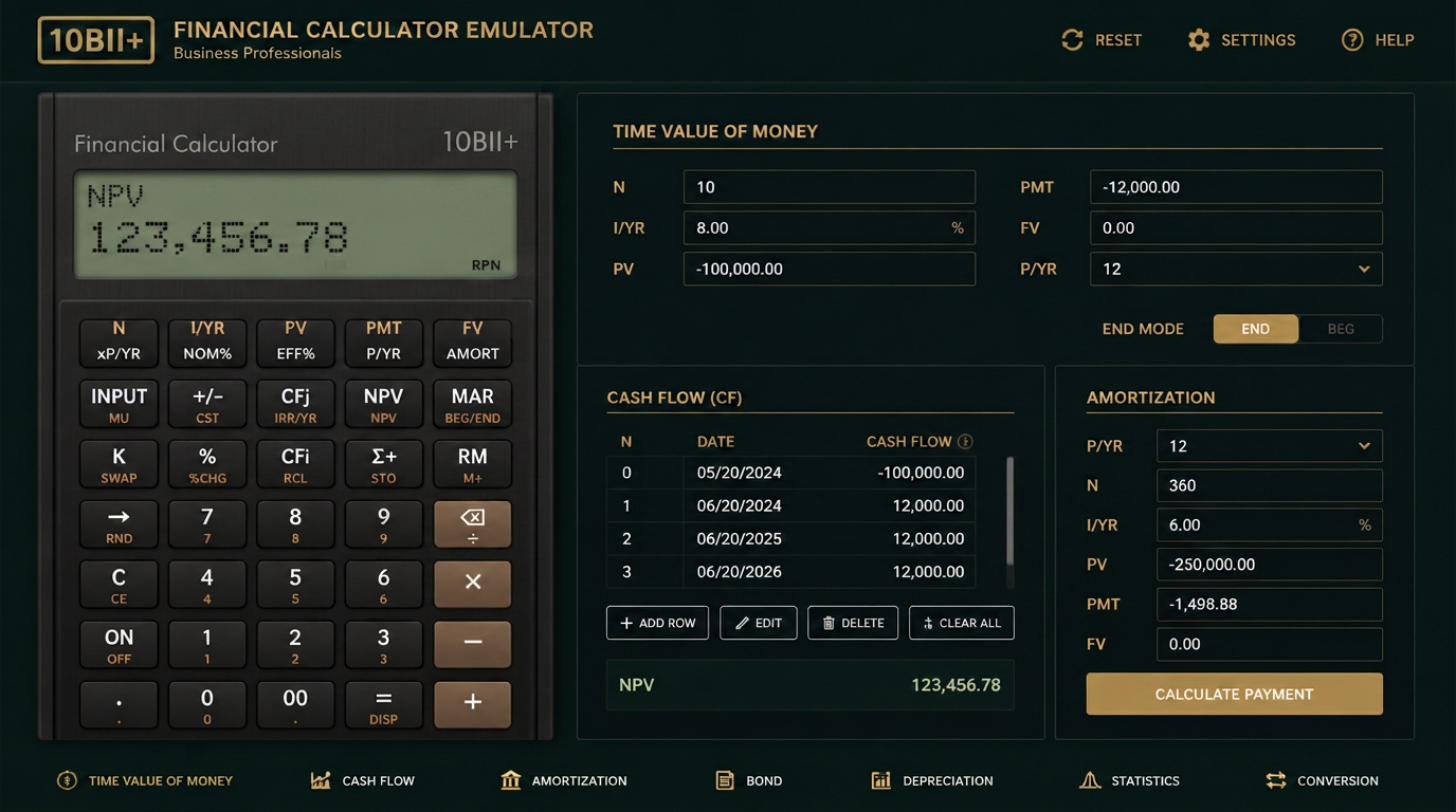 Financial Calculator
